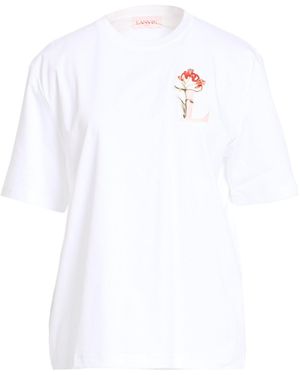 Lanvin T-Shirts - Weiß