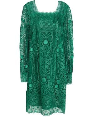 Alberta Ferretti Mini Dress Polyester - Green