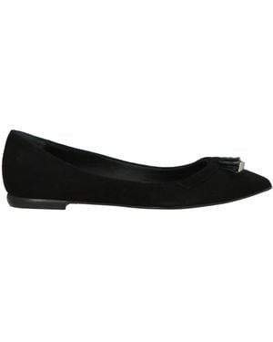 Sgn Giancarlo Paoli Ballet Flats Leather - Black