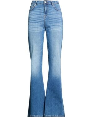 Kaos Jeans Cotton, Elastomultiester, Lycra - Blue