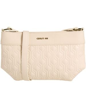 Cerruti 1881 Cream Cross-Body Bag Polyurethane - Natural
