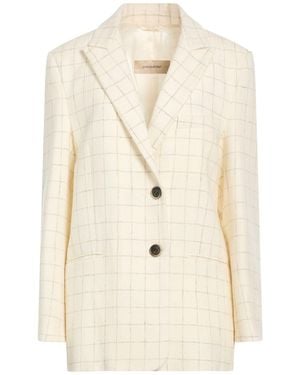 Gentry Portofino Blazer Virgin Wool - Natural