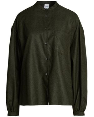 Aspesi Shirt Virgin Wool, Acrylic, Polyamide, Cashmere - Green