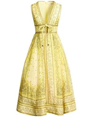 Zimmermann Midi Dress - Yellow
