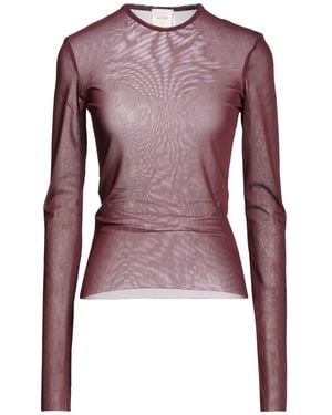 Alysi Crème Top Polyester, Elastane - Purple