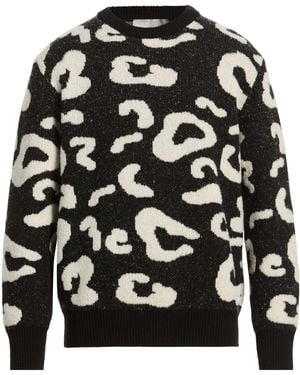 Amaranto Jumper Wool, Cashmere, Polyamide - Black