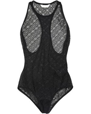 Palm Angels Bodysuit Polyamide, Elastane - Black