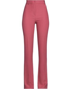 Hebe Studio Antique Rose Pants Polyester - Red