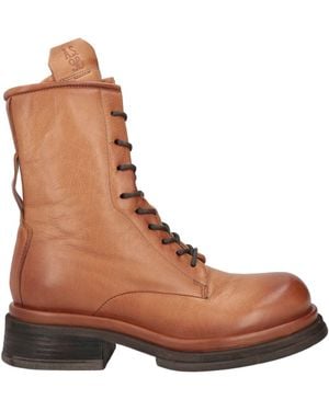 A.s.98 Tan Ankle Boots Leather - Brown