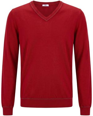 Ice Iceberg Jumper Wool, Acrylic - Red