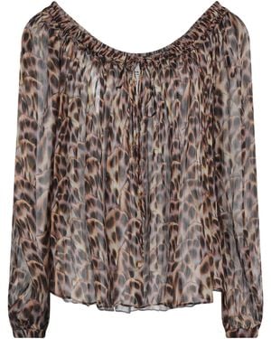 Isabel Marant Top Viscose - Brown