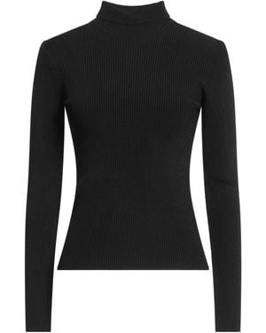 John Richmond Rollkragenpullover - Schwarz