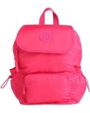 Kipling Fuchsia Backpack Polyester - Pink