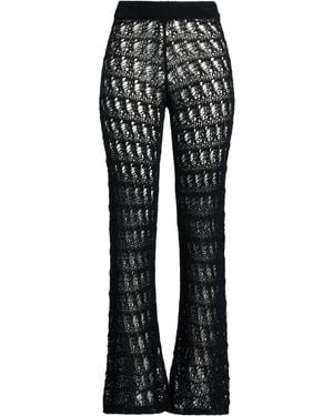 Roberto Collina Trousers Cotton - Black