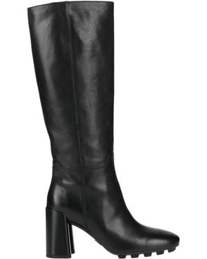Hogan Boot Leather - Black