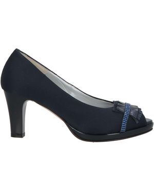 Vernissage Jewellery Pumps Textile Fibers - Blue