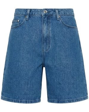 KARL LAGERFELD Jeansshorts - Blau