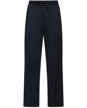 Briglia 1949 Midnight Trousers Cotton, Polyamide, Elastane - Blue