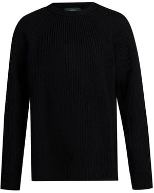Zanone Sweater Virgin Wool - Black