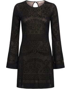 Twinset Mini Dress - Black