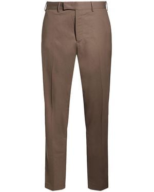 PT Torino Trousers Virgin Wool, Elastane - Brown