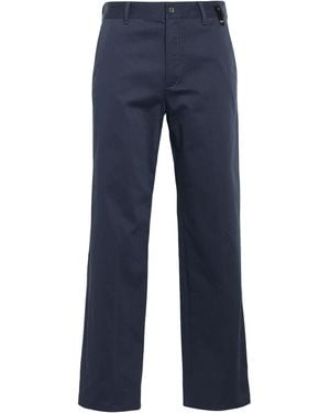 Fendi Trousers Cotton, Elastane - Blue