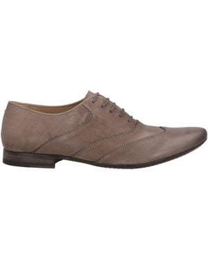 Armani Collezioni Lace-Up Shoes Leather - Brown