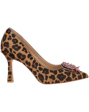 Alma En Pena. Pumps Leather - Brown