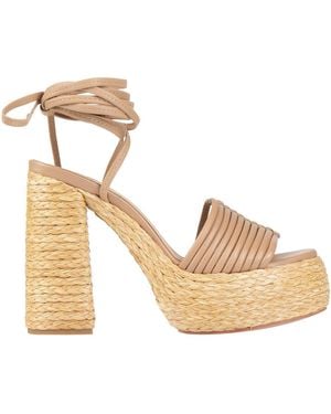 Paloma Barceló Paciana Sandals Leather - Metallic