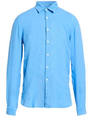 120% Lino Shirt Linen - Blue