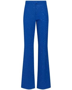 ANDAMANE Pants Polyester, Virgin Wool, Elastane - Blue