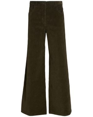 Aspesi Dark Pants Cotton, Elastane - Green