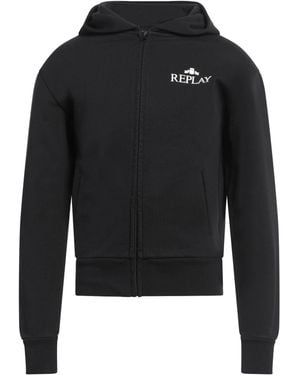 Replay Sweatshirt Cotton - Black