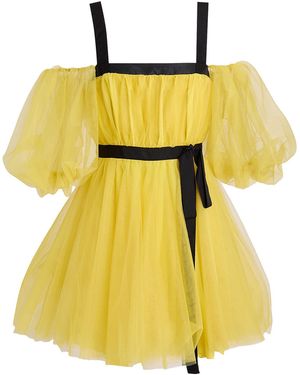 Pinko Mini Dress - Yellow