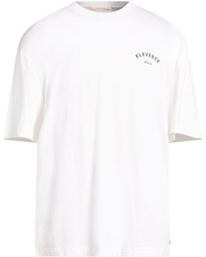 Eleventy Camiseta - Blanco