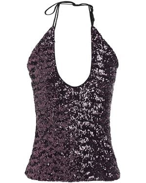 The Attico Top - Blue