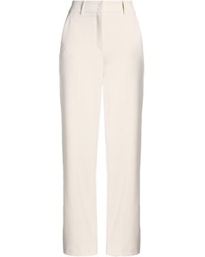 Cambio Trousers Polyester, Polyurethane - White