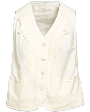 Capalbio Couture-Weste - Weiß
