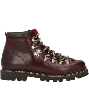 Paraboot Dark Ankle Boots Leather - Brown