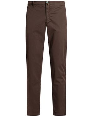 Barbati Trousers Cotton, Elastane - Brown