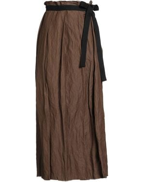 Masnada Maxi Skirts - Brown