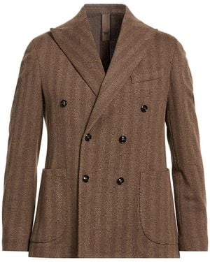 MULISH Blazer Polyester, Cotton - Brown