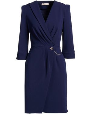 Rinascimento Midi Dress - Blue