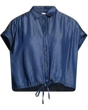 Clips More Denim Shirt Lyocell - Blue