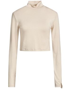 hinnominate Ivory T-Shirt Viscose, Elastane - White