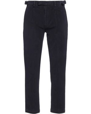 Messagerie Patrizio Piscaglia Trousers Cotton, Elastane - Blue