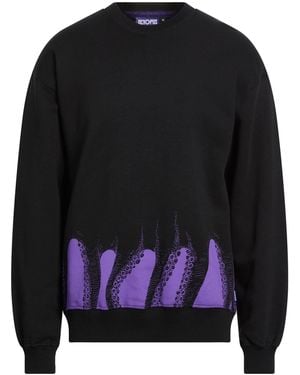 Octopus Sweatshirt Cotton - Black