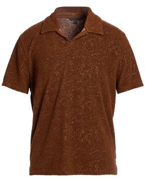 John Varvatos Polo Shirt - Brown
