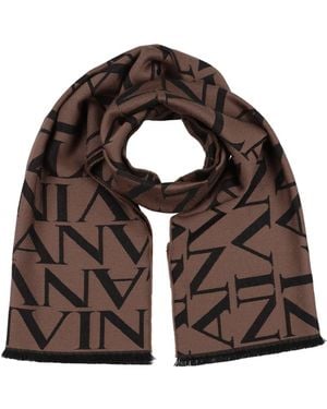 Lanvin Camel Scarf Wool - Brown