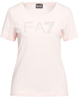 EA7 T-Shirt Cotton, Elastane - Pink